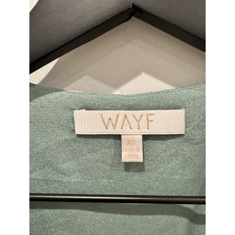 Wayf Floral Long Sleeve Top Green Size XS - Picture 4 of 9